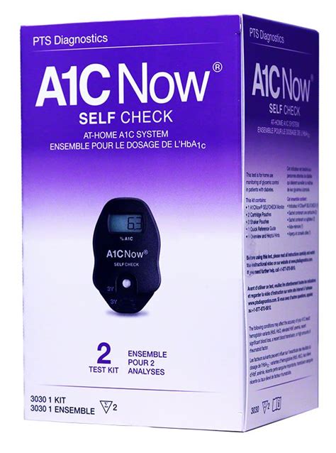 A1c Now Self Check A1c At Home Kit Adw Diabetes