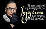 Cita de Ruth Bader Ginsburg: Injusticia - 8sorbosdeinspiración.com