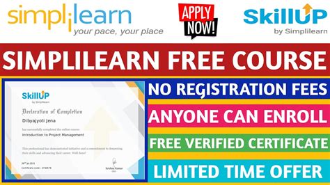 simplilearn free courses