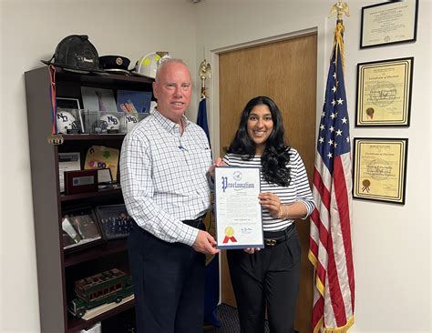 Legislator Tom Donnelly Honors Deer Park Nurse Priya Persaud As