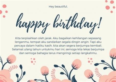 Kata Kata Happy Birthday Buat Sahabat Homecare24