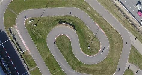 Aerial Motorcycle On Race Track Stock Footage Video 100 Royalty Free