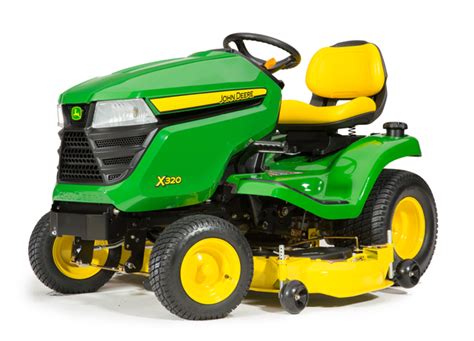 John Deere X320 48 In Deck Select Series X300 Lawn Tractors