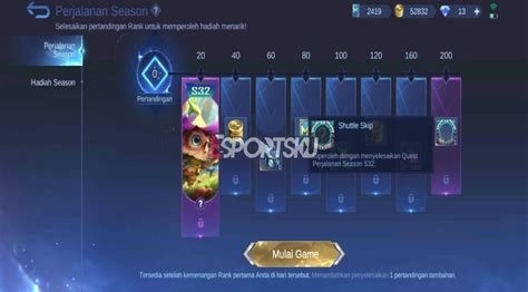 Cara Dapatkan Border Avatar Shuttle Skip Mobile Legends Ml Esportsku