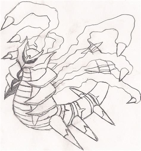 Giratina Pokemon Coloring Sheet Of Coloring Pages