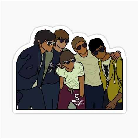 Fetus One Direction Sticker For Sale By Maidessins28 Redbubble