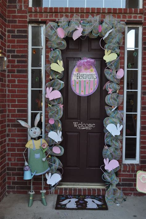 Great Job On The Easter Door Easter Door Holiday Decor