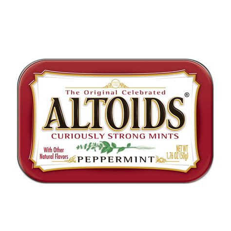 Wrigley S Altoids Mints Peppermint 12x50 Gr Minoil Sa