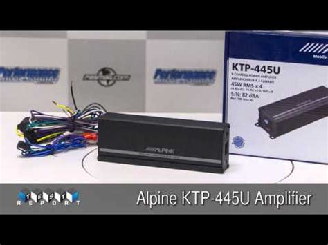 Wiring diagrams for all at volovetsinfo and of course what we provide is the most best of images for alpine ktp 445 wiring diagramif you like images on our website please do not hesitate to visit again and get inspiration about. PASMAG Test Report: Alpine KTP-445U Amplifier Review - YouTube
