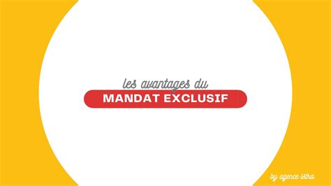 R Siliation Du Mandat De Vente Exclusif Hot Sex Picture