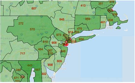New York Area Codes All City Codes