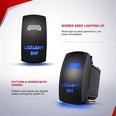 Nilight 14awg 10014w Led Light Bar Wiring Harness Kit 2 Leads Heavy