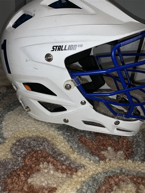 Semi Rarestx Stallion 650 Lacrosse Helmets Sidelineswap