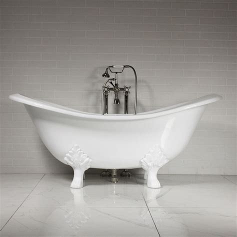 Click the bathtubs on the image below to shop! 'The Smithfield68' 68 Vintage Designer Cast Iron Clawfoot ...