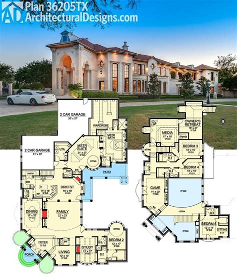 Download Floor Plans Of Luxury Homes Background House Blueprints