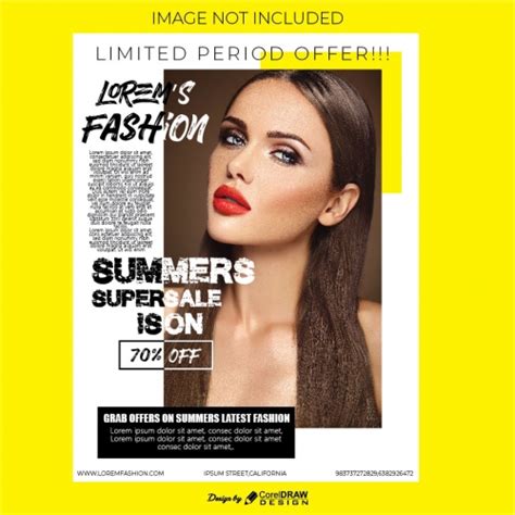 Download Trendy Fashion Sale Poster Coreldraw Design Download Free Cdr Vector Stock Images