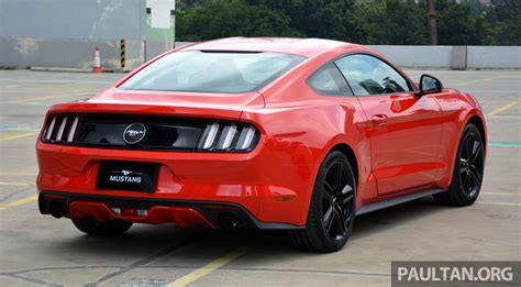 The most common transmission option available on ford mustang ecoboost 2.3 currently listed on gumtree is automatic. Ford Mustang secara rasminya dilancarkan di Malaysia - 2 ...