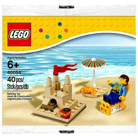 Lego Summer Beach Scene Mini Set 40054 Bagged