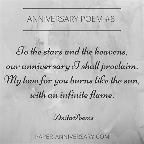 13 Beautiful Anniversary Poems To Inspire Paper Anniversary By Anna V