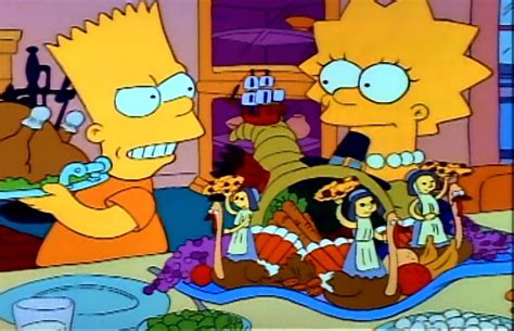 26 Days Of Thanksgiving Episodes Bart Vs Thanksgiving The Simpsons