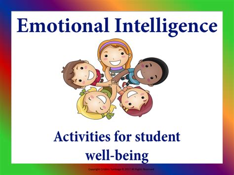 Emotional Intelligence Activities For Student Well Being Teaching