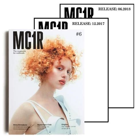 Mc1r The Magazine For Redheads Is The First Art Based And Design