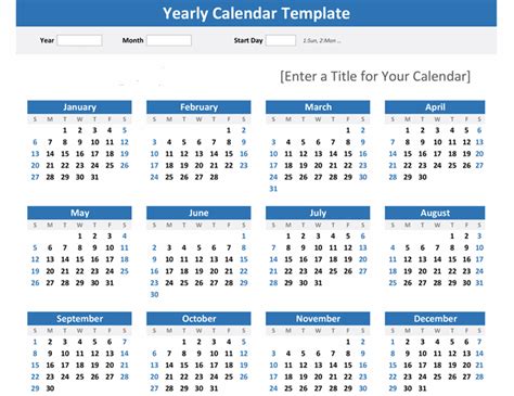 2021 Excel Calendar Monthly Calendar 2021 Template Excel Format