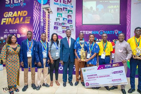 Kumasi Academy Wins The Maiden Edition Of The Stemnnovation Contest