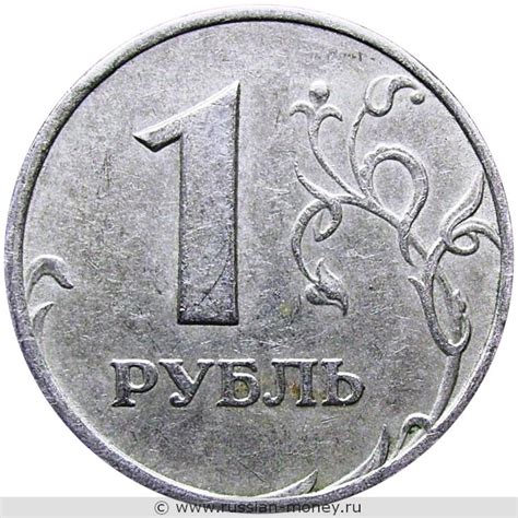1 рубль 1998 года - цена и разновидности монеты со знаком ММД
