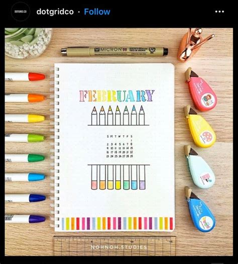 The Most Colorful Bullet Journaling Ideas For Beginners 2021 Angela Giles