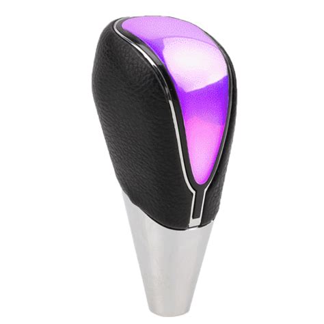 Touch Motion Activated Led Light Car Shift Knob Shifter Gear Universal