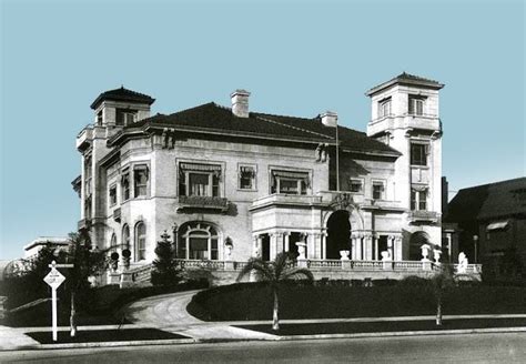 Wilshire Boulevard Historic Los Angeles Mansions American Mansions
