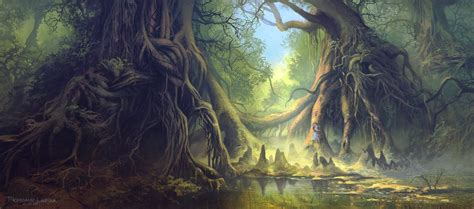 Mystical Forest Mystical Forest Fantasy Forest Forest Art