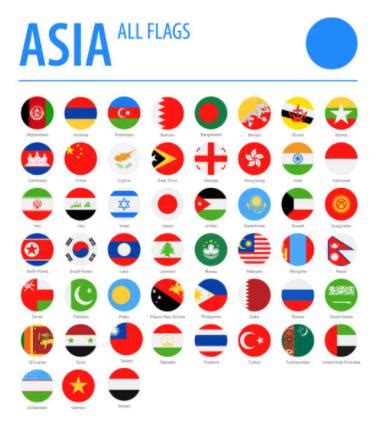 Todas Las Banderas De Asia Resumen Im Genes The Best Porn Website
