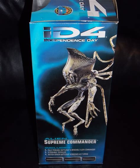14 1996 trendmasters id4 independence day alien supreme commander figure sealed. 1996 Independence Day Alien Supreme Commander Movie Figure ...