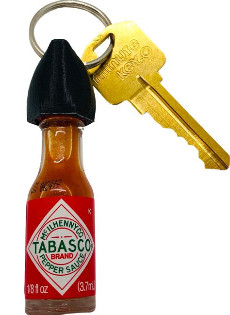 Buy Tabasco Hot Sauce Keychain Real Mini Bottle Of Tabasco Online At Desertcartkuwait