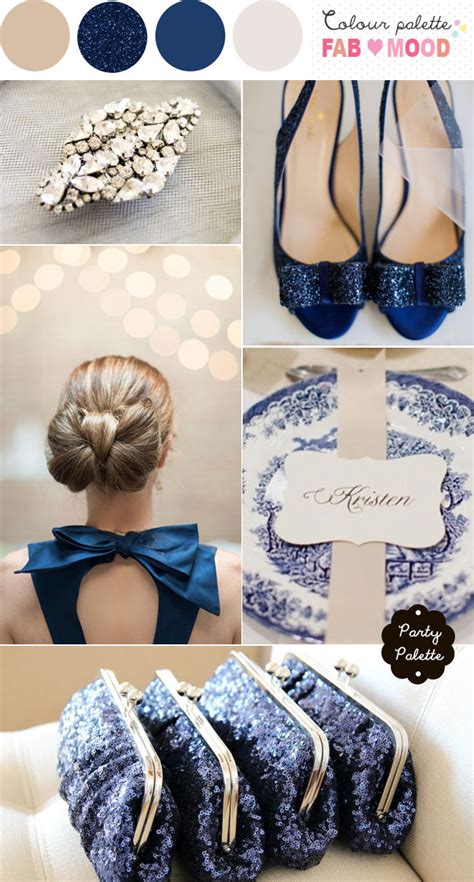 Beige And Navy Blue Wedding Colour Theme Beige Weddingfabmood