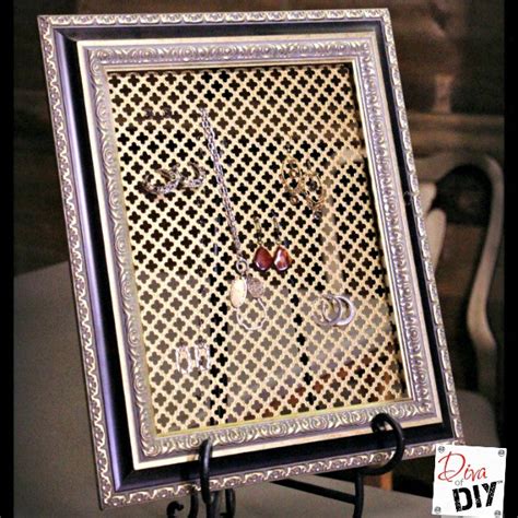 How to make your own jewelry. How to Make Your Own DIY Jewelry Organizer | Diva of DIY