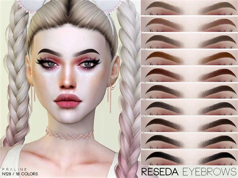 The Best Eyebrows By Pralinesims The Sims Skin Sims Sims Cloud My Xxx