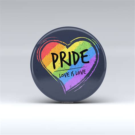 Rainbow Brooch LGBT Pride Month Rainbow LGBTQ Lesbian Gay Bisexual And