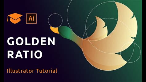 How To Design A Logo Using Golden Ratio Adobe Illustrator Tutorial