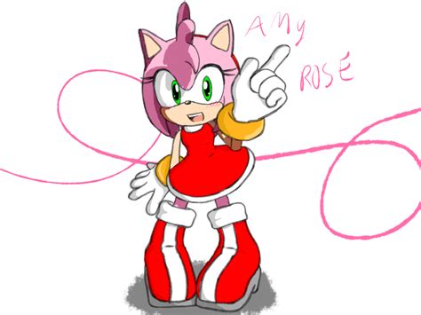 Amy Rose Sonic Fanart