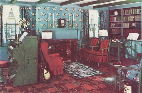 See more ideas about 1950 furniture, retro furniture, furniture. 1941 Armstrong Linoleum Living Room | This modern ...