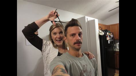 Wife Gives Husband A Haircut 12213 Youtube