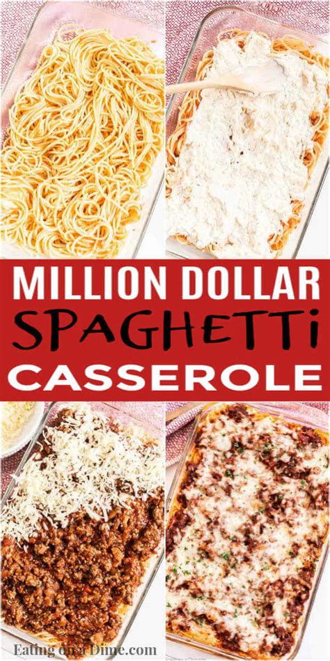 If you have room in your carb allowance, go ahead and add a 1/2 cup of cottage cheese to this mixture. Million dollar spaghetti recipe - million dollar spaghetti ...