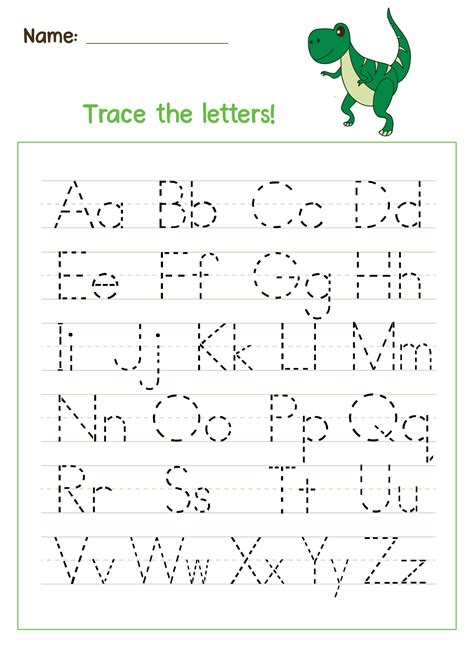 20 Best Preschool Writing Worksheets Free Printable Letters Pdf For