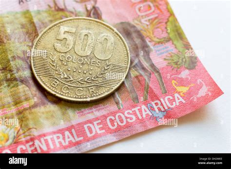 Close Up View Costa Rican Currency Hi Res Stock Photography And Images
