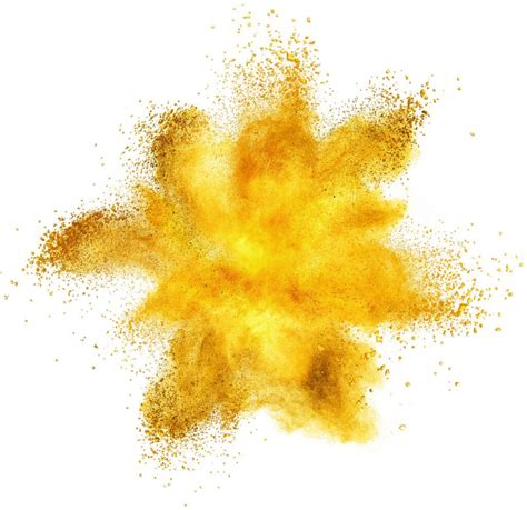 Download Yellow Powder Explosion Png Png And Base Images And Photos