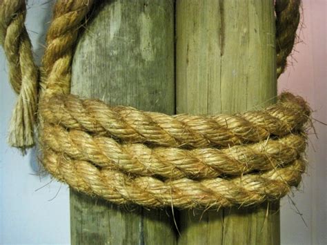 Thick Rope On Post Free Stock Photo Public Domain Pictures