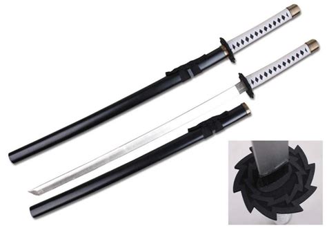Sparkfoam Sword 39 Foam Samurai Sword Whiteblack Handle W Wood Scabbard